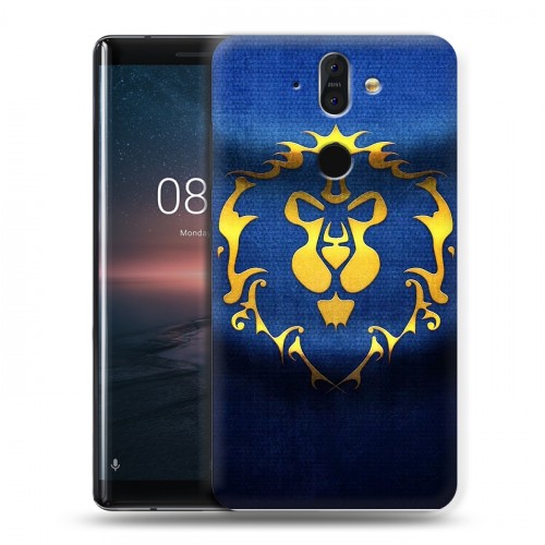 Дизайнерский пластиковый чехол для Nokia 8 Sirocco World of warcraft