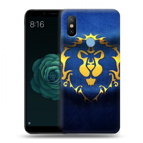 Дизайнерский силиконовый чехол для Xiaomi Mi A2 World of warcraft