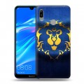 Дизайнерский пластиковый чехол для Huawei Y6 (2019) World of warcraft