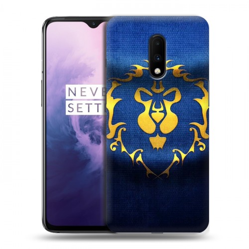 Дизайнерский пластиковый чехол для OnePlus 7 World of warcraft