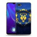 Дизайнерский силиконовый с усиленными углами чехол для OPPO A1k World of warcraft