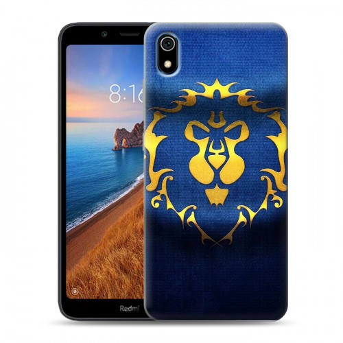 Дизайнерский силиконовый чехол для Xiaomi RedMi 7A World of warcraft