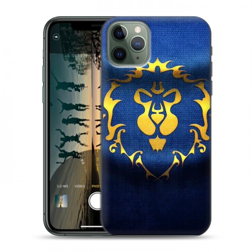 Дизайнерский пластиковый чехол для Iphone 11 Pro World of warcraft