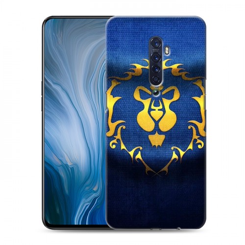 Дизайнерский пластиковый чехол для OPPO Reno2 Z World of warcraft