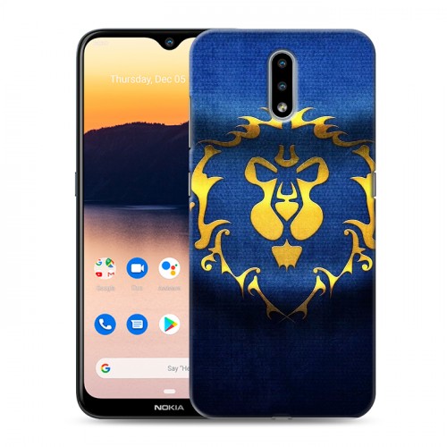 Дизайнерский пластиковый чехол для Nokia 2.3 World of warcraft