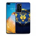 Дизайнерский силиконовый с усиленными углами чехол для Huawei P40 World of warcraft