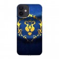 Дизайнерский силиконовый с усиленными углами чехол для Iphone 12 Mini World of warcraft