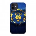 Дизайнерский силиконовый чехол для Iphone 12 World of warcraft