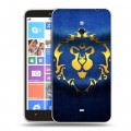 Дизайнерский пластиковый чехол для Nokia Lumia 1320 World of warcraft