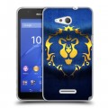 Дизайнерский пластиковый чехол для Sony Xperia E4g World of warcraft