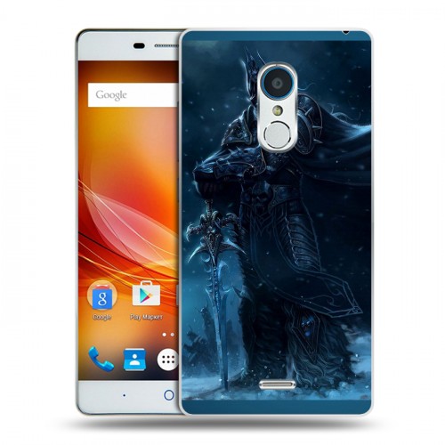 Дизайнерский пластиковый чехол для ZTE Blade X9 World of warcraft