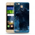 Дизайнерский пластиковый чехол для Huawei GR3 World of warcraft