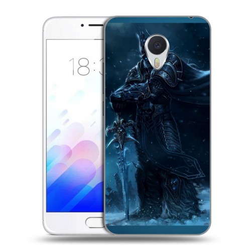 Дизайнерский пластиковый чехол для Meizu M3E World of warcraft