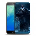 Дизайнерский пластиковый чехол для Meizu M5 World of warcraft