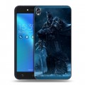 Дизайнерский пластиковый чехол для Asus ZenFone Live World of warcraft