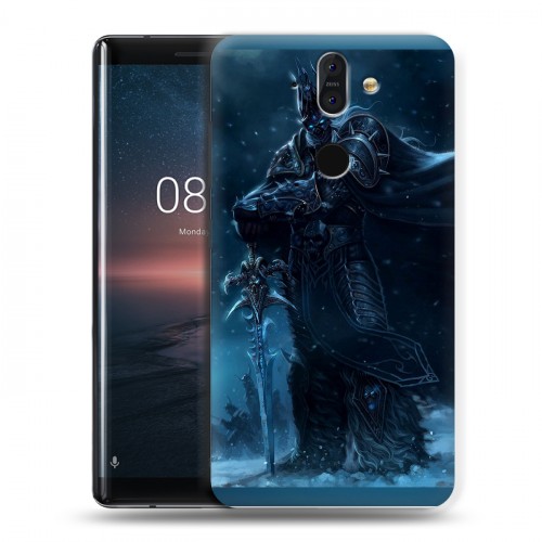 Дизайнерский пластиковый чехол для Nokia 8 Sirocco World of warcraft