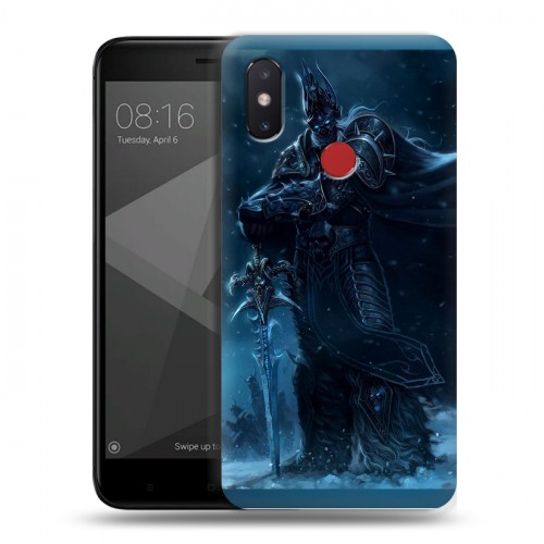 Дизайнерский пластиковый чехол для Xiaomi Mi8 SE World of warcraft