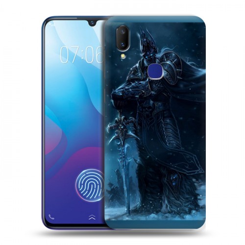 Дизайнерский пластиковый чехол для Vivo V11i World of warcraft