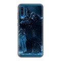 Дизайнерский силиконовый с усиленными углами чехол для Samsung Galaxy A50 World of warcraft