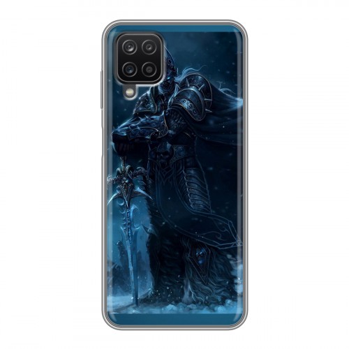 Дизайнерский силиконовый чехол для Samsung Galaxy A12 World of warcraft