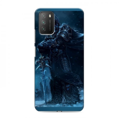 Дизайнерский пластиковый чехол для Xiaomi Poco M3 World of warcraft