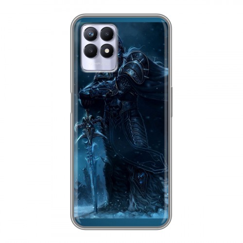 Дизайнерский силиконовый чехол для Realme 8i World of warcraft