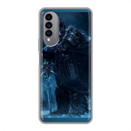 Дизайнерский силиконовый чехол для Wiko T50 World of warcraft