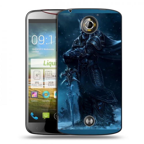 Дизайнерский пластиковый чехол для Acer Liquid S2 World of warcraft