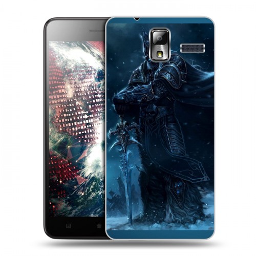 Дизайнерский силиконовый чехол для Lenovo S580 Ideaphone World of warcraft