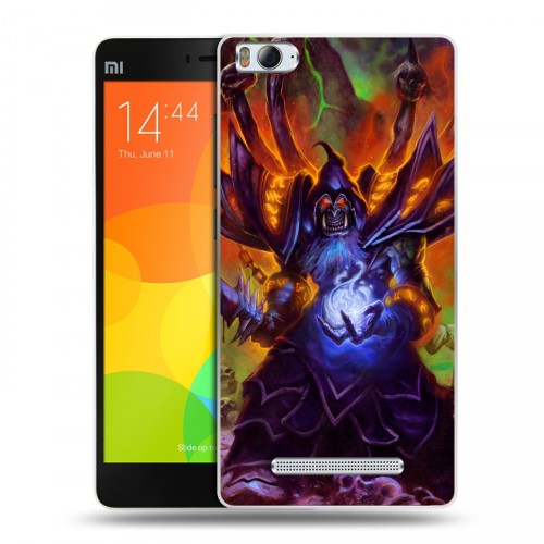 Дизайнерский пластиковый чехол для Xiaomi Mi4i World of warcraft