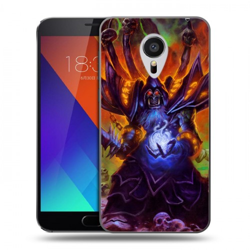 Дизайнерский пластиковый чехол для Meizu MX5 World of warcraft