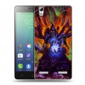 Дизайнерский силиконовый чехол для Lenovo A6010 World of warcraft