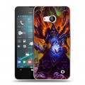 Дизайнерский пластиковый чехол для Microsoft Lumia 550 World of warcraft