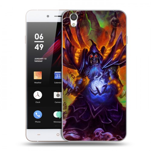 Дизайнерский пластиковый чехол для OnePlus X World of warcraft