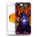 Дизайнерский пластиковый чехол для Iphone 7 Plus / 8 Plus World of warcraft