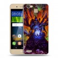 Дизайнерский пластиковый чехол для Huawei GR3 World of warcraft