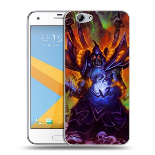 Дизайнерский силиконовый чехол для HTC One A9S World of warcraft