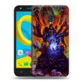 Дизайнерский пластиковый чехол для Alcatel U5 World of warcraft