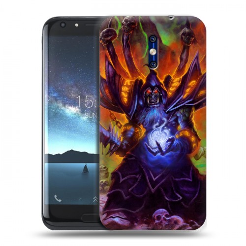 Дизайнерский силиконовый чехол для Doogee BL5000 World of warcraft