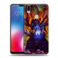 Дизайнерский пластиковый чехол для Vivo V9 World of warcraft