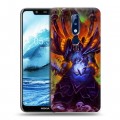 Дизайнерский силиконовый чехол для Nokia 5.1 Plus World of warcraft