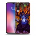 Дизайнерский силиконовый с усиленными углами чехол для Xiaomi Mi9 World of warcraft