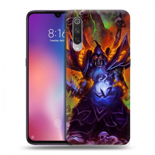 Дизайнерский силиконовый с усиленными углами чехол для Xiaomi Mi9 World of warcraft