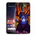 Дизайнерский силиконовый чехол для Nokia 3.2 World of warcraft