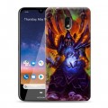 Дизайнерский силиконовый чехол для Nokia 2.2 World of warcraft