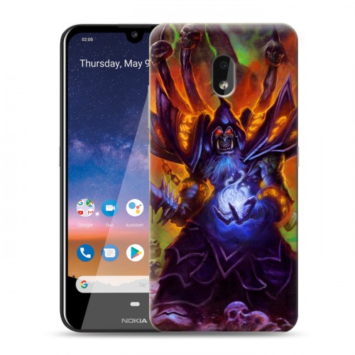 Дизайнерский силиконовый чехол для Nokia 2.2 World of warcraft