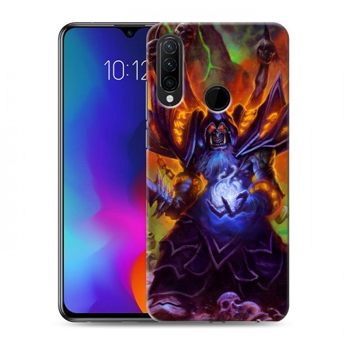 Дизайнерский силиконовый с усиленными углами чехол для Lenovo K10 Note World of warcraft