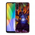 Дизайнерский пластиковый чехол для Huawei Y6p World of warcraft