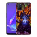 Дизайнерский пластиковый чехол для OPPO A52 World of warcraft