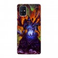 Дизайнерский пластиковый чехол для Samsung Galaxy M51 World of warcraft